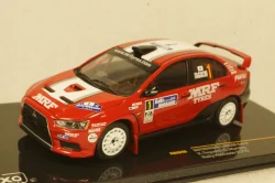Mitsubishi Lancer Evo X Rally Hokkaido #1 Taguchi, red/white 2010, KB1046, IXO 1:43