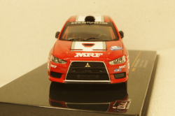 Mitsubishi Lancer Evo X Rally Hokkaido #1 Taguchi, red/white 2010, KB1046, IXO 1:43