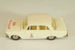 Москвич-412 А2, белый, Февраль 1980г., Олимпиада 80, Тантал/Радон 1:43