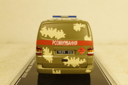 Volkswagen Transporter 5 "Demining" VSU (Kiev 2022), TruckTyr 1:43