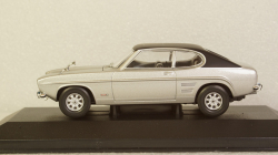 Ford Capri MkI 3000E silver/mattblack 1970, Vanguards 1:43