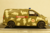 Volkswagen Transporter 5 "Demining" VSU (Kiev 2022), TruckTyr 1:43