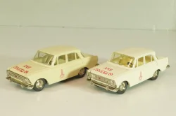 Москвич-412 А2, белый, Февраль 1980г., Олимпиада 80, Тантал/Радон 1:43