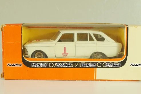 Иж-1500 Комби А12, белый, Октябрь 1978г.,Олимпиада 80, Тантал/Радон 1:43 Новый