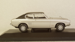 Ford Capri MkI 3000E silver/mattblack 1970, Vanguards 1:43