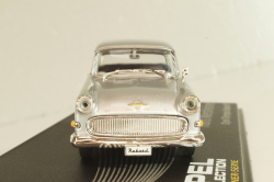 Opel Olympia Record P1 Hans Mersheimer 1957, silver, OPCD123, Opel Collection Designer #123 1:43