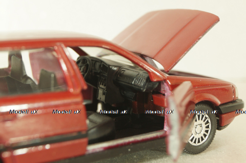 Volkswagen Passat Variant (B3) 1988, red, 1015R,Schabak 1:43
