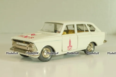 Иж-1500 Комби А12, белый, Октябрь 1978г.,Олимпиада 80, Тантал/Радон 1:43 Новый