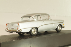 Opel Olympia Record P1 Hans Mersheimer 1957, silver, OPCD123, Opel Collection Designer #123 1:43