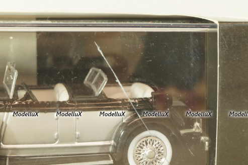 Chrysler Imperial Le Baron phaeton 1933, black/silver,  WB114, WhiteBox 1:43