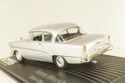 Opel Olympia Record P1 Hans Mersheimer 1957, silver, OPCD123, Opel Collection Designer #123 1:43