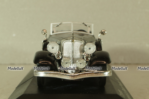Chrysler Imperial Le Baron phaeton 1933, black/silver,  WB114, WhiteBox 1:43