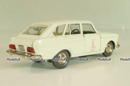 Иж-1500 Комби А12, белый, Октябрь 1978г.,Олимпиада 80, Тантал/Радон 1:43 Новый
