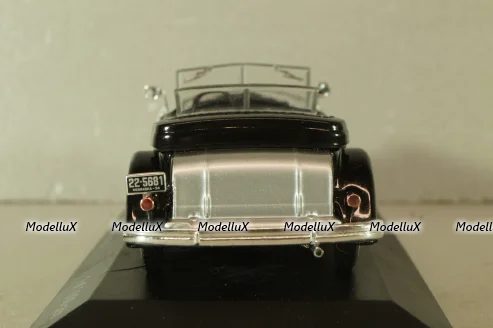 Chrysler Imperial Le Baron phaeton 1933, black/silver,  WB114, WhiteBox 1:43
