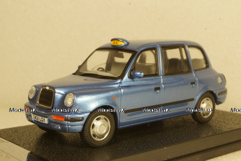  London Taxi Cab, blue 1998 TX1, Vitesse 1:43