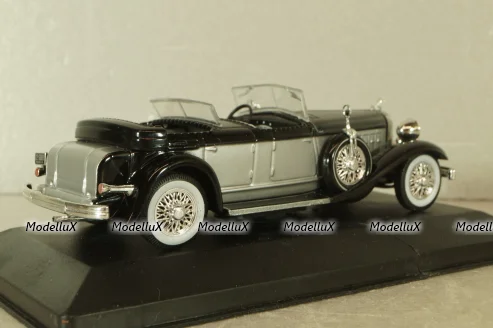 Chrysler Imperial Le Baron phaeton 1933, black/silver,  WB114, WhiteBox 1:43