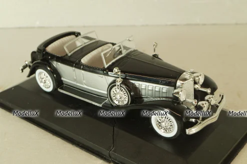 Chrysler Imperial Le Baron phaeton 1933, black/silver,  WB114, WhiteBox 1:43