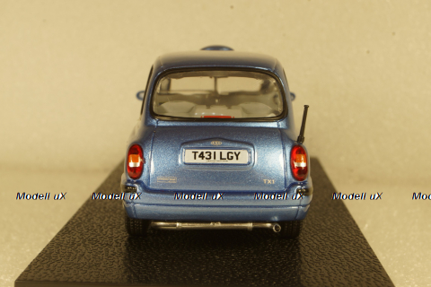  London Taxi Cab, blue 1998 TX1, Vitesse 1:43
