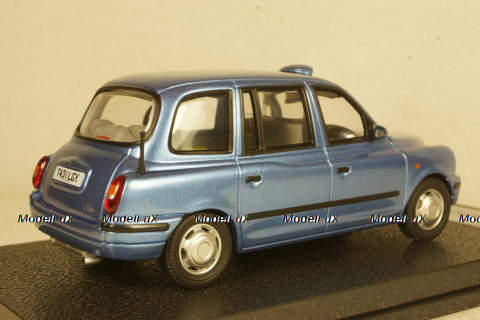  London Taxi Cab, blue 1998 TX1, Vitesse 1:43