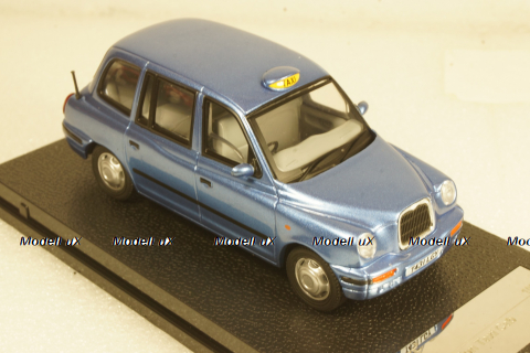  London Taxi Cab, blue 1998 TX1, Vitesse 1:43