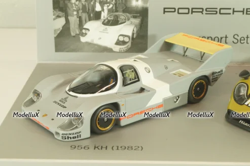 Porsche 911 (996) GT1 1998 + Porsche 956 KH Motorsport, Set, WAP 020 SET 28, Minichamps 1:43