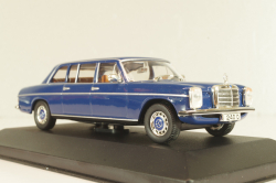 Mercedes-Benz 240 D (W115) Limousine 1973, blue, MBOMS059, Mercedes-Benz-Offizielle Modell-Sammlung #59, Altaya 1:43