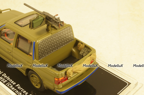 Range Rover 4.6 HSE Ukraine Territorial Forces Gun Truck (Chernihiv 2022),TruckTyr 1:43