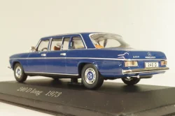 Mercedes-Benz 240 D (W115) Limousine 1973, blue, MBOMS059, Mercedes-Benz-Offizielle Modell-Sammlung #59, Altaya 1:43
