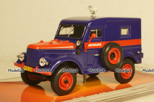 Газ-69 Милиция  1956г, TruckTyr 1:43