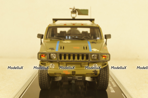 Hummer H2 SUT Ukraine Territorial Forces Gun Truck (Odessa 2022), TruckTyr 1:43