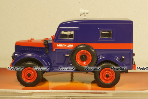 Газ-69 Милиция  1956г, TruckTyr 1:43