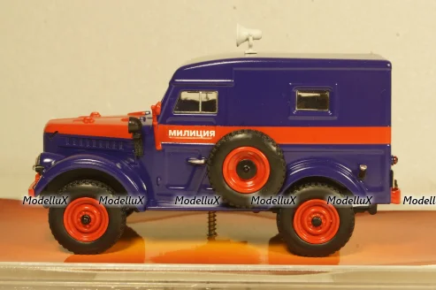 Газ-69 Милиция  1956г, TruckTyr 1:43