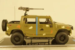 Hummer H2 SUT Ukraine Territorial Forces Gun Truck (Odessa 2022), TruckTyr 1:43