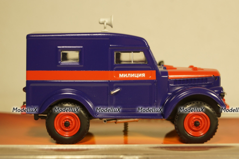 Газ-69 Милиция  1956г, TruckTyr 1:43
