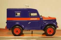 Газ-69 Милиция  1956г, TruckTyr 1:43