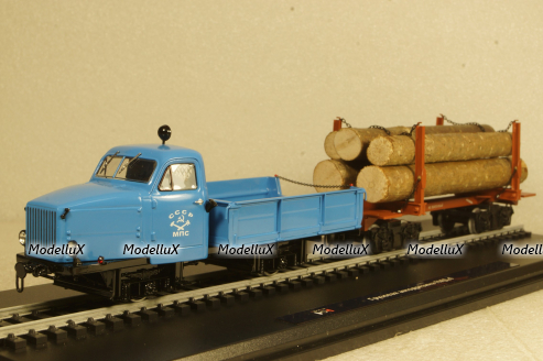 Грузовая автодрезина ГМД-4 с грузом, TruckTyr 1:43