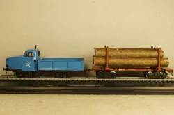 Грузовая автодрезина ГМД-4 с грузом, TruckTyr 1:43