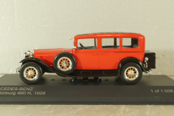 Mercedes-Benz Nurburg 460 N Pullman-Limousine (W08) 1929, red, WB289, WhiteBox 1:43