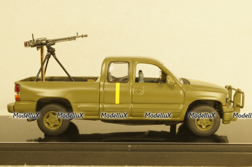 Chevrolet Silverado Ukraine Territorial Defense Anti-Aircraft (Kiev 2022), TruckTyr 1:43