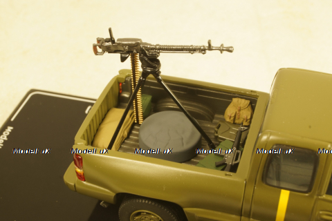 Chevrolet Silverado Ukraine Territorial Defense Anti-Aircraft (Kiev 2022), TruckTyr 1:43