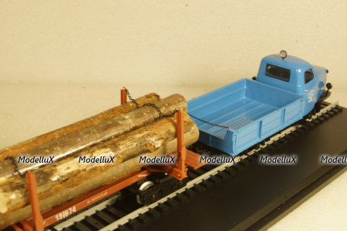 Грузовая автодрезина ГМД-4 с грузом, TruckTyr 1:43