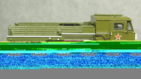 Toyota Land Cruiser 90 with Rocket Launcher trailer (Zaporizhzhia 2022), TruckTyr 1:43