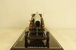 Toyota Land Cruiser 90 with Rocket Launcher trailer (Zaporizhzhia 2022), TruckTyr 1:43