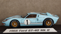Ford GT40 MK II #1 2nd 24h LeMans 1966 Miles, Hulme, Shelby Collectibles 1:18
