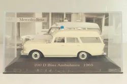 Mercedes-Benz 200 (W110) Binz, Ambulance 1965, MBOMS067, beige, Altaya, Mercedes-Benz Offizielle Modell Sammlung #67, 1:43