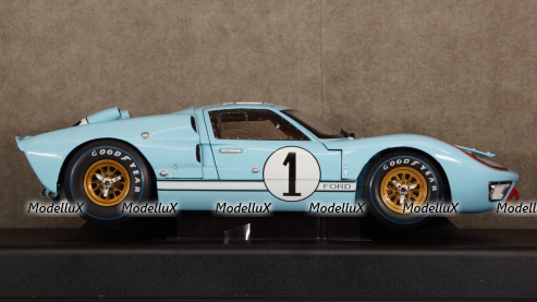 Ford GT40 MK II #1 2nd 24h LeMans 1966 Miles, Hulme, Shelby Collectibles 1:18