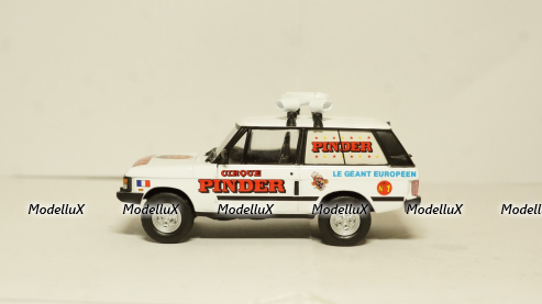 Range Rover Series 1 Circus Pinder 1970-1985 white, Direct Collections 1:43
