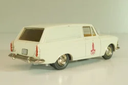 Москвич-433 А5, белый, Сентябрь 1978г., Олимпиада 80, капот 3 зажима,Тантал/Радон 1:43 Новая