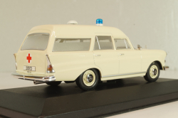 Mercedes-Benz 200 (W110) Binz, Ambulance 1965, MBOMS067, beige, Altaya, Mercedes-Benz Offizielle Modell Sammlung #67, 1:43