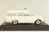 Mercedes-Benz 200 (W110) Binz, Ambulance 1965, MBOMS067, beige, Altaya, Mercedes-Benz Offizielle Modell Sammlung #67, 1:43